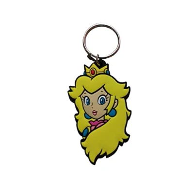 Image de Porte clés Super Mario Princess Peach PVC Keychain