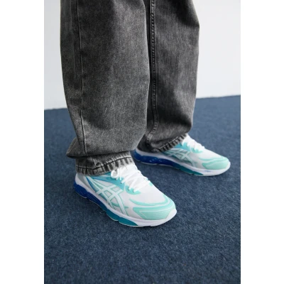 Afbeelding van Asics Sportstyle GEL Quantum 360 VIII Unisex Sneakers laag, Maat: 42, White/azul blue Kunststof/ textiel