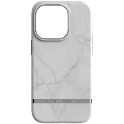 Afbeelding van Richmond &amp; Finch Freedom Series One Piece Apple iPhone 14 Pro White Marble