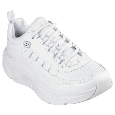 Afbeelding van Skechers Sport Sneakers laag Weiß silber, Dames, Maat: 36, silber Leer