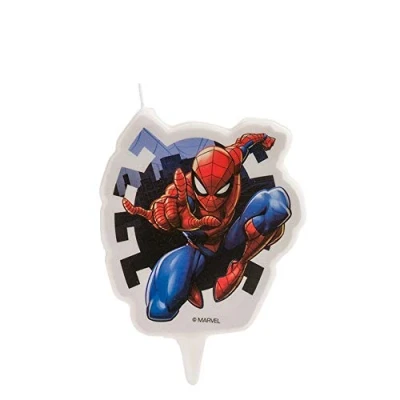 Image de bougie anniversaire spiderman 2d 346208