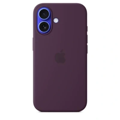 Afbeelding van Apple Cover Iphone 16 Silicone Magsafe Plum (myy43zm/a)