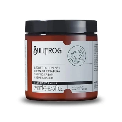 Afbeelding van Bullfrog Scheercrème No1 Secret Potion 250 ml.