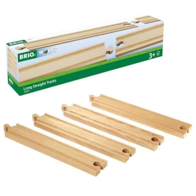Image de Brio Rails droits longs 216 mm