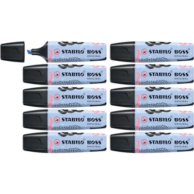 Afbeelding van BOSS ORIGINAL by Ju Schnee markeerstift baby blauw per stuk