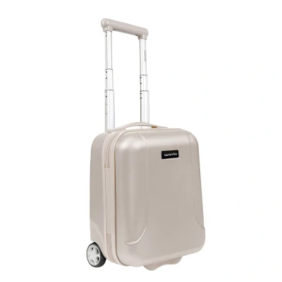 Afbeelding van CarryOn Skyhopper Harde koffer, Beige, koffer met wieltjes