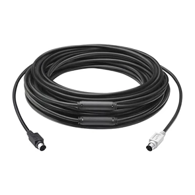 Afbeelding van Logitech 939 001490 PS/2 kabel 15 m 6 p Mini DIN Zwart