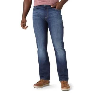 Afbeelding van Wrangler Authentics Slim Fit Straight Leg Jeans Heren, Blue Ridge