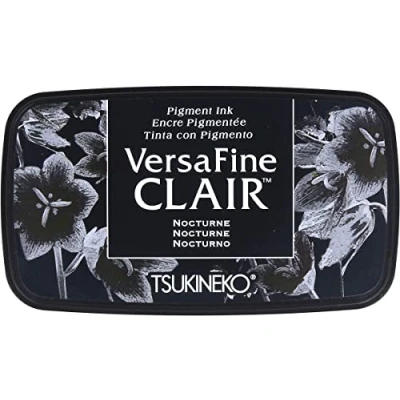 Afbeelding van Versafine Clair Stempelkussen stempelinkt Zwart Nocturne black VF CLA 351