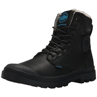 Afbeelding van Palladium Pampa Sport Snowboots black, Maat: 46, Black Leer