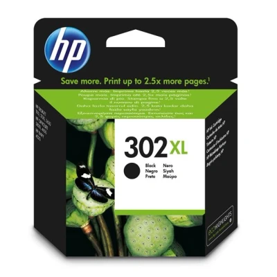 Afbeelding van HP Inktcartridge F6U68AE 302XL zwart
