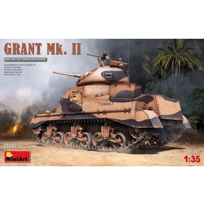 Afbeelding van 1:35 MiniArt 35282 Grant Mk. II tank Plastic Modelbouwpakket