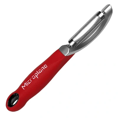Afbeelding van Microplane Dunschiller Kartel Rood/rvs