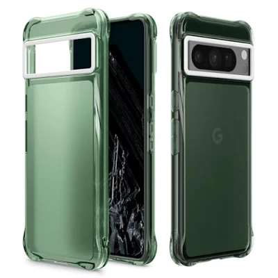 Afbeelding van Spigen Hoesje Geschikt voor Google Pixel 8 Pro Cyrill Ultra Sheer Back Cover Groen