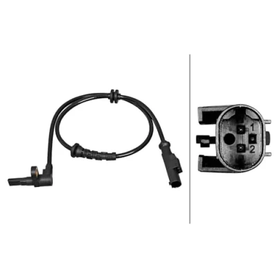 Afbeelding van HELLA 6PU 358 217 001 ABS sensor Actieve 2 560 FIAT: Punto Evo Hatchback, III Grande OPEL: Corsa D Hatchback