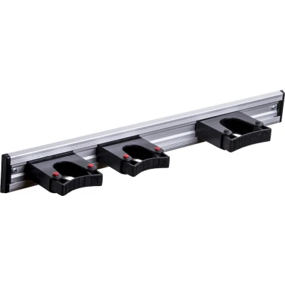 Afbeelding van Toolflex Aluminium Rail 50cm met 3 houders