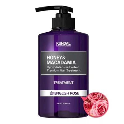 Afbeelding van [Kundal] Honey &amp; Macadamia Treatment 500ml English Rose