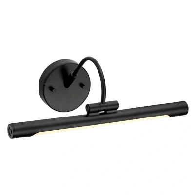 Afbeelding van LED schilderij verlichting Alton in zwart, 39 cm