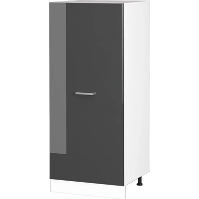 Afbeelding van Vicco Universele voorraadkast R Line, Antraciet Hoogglans/Wit, 60 cm met grote deur