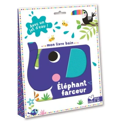 Image de Mon livre bain éléphant farceur Avec un jet d&#039;eau!