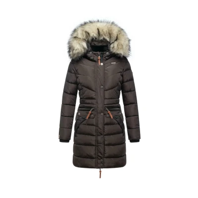 Afbeelding van Navahoo Stepp Paula Parka, Dames, Maat: Small, Choco