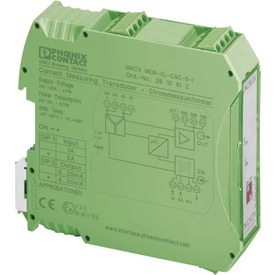 Afbeelding van Phoenix Contact MACX MCR SL CAC 5 I Stroommeetomvormer voor 1 &amp; A