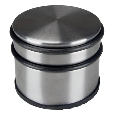 Image de Toolland butoir de porte 1 kg chrome/noir