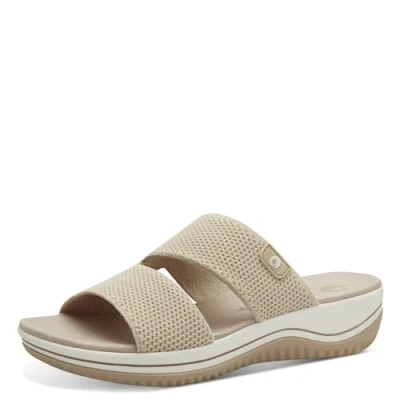 Afbeelding van Jana 8 27270 43 damesslippers, Beige, 42 EU