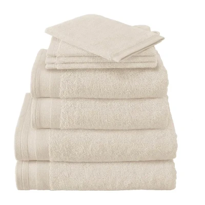 Afbeelding van De Witte Lietaer Contessa Washandje 16x22 cm Set van 6 Vanilla