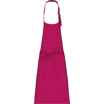 Afbeelding van Kariban Katoenen schort zonder zak K895 Fuchsia