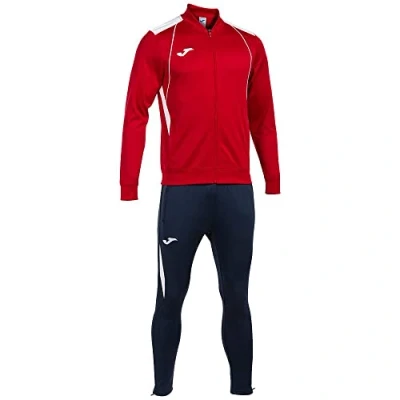 Afbeelding van Joma Championship VII Trainingspak, rood/wit/marineblauw