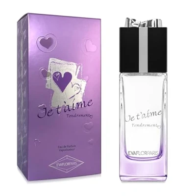 Afbeelding van JE AIME T&#039;AIME Tendrement Eau de Parfum 100 ml Spray Damesgeur EVAFLORPARIS