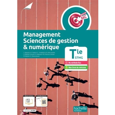 Image de Objectif Bac Management, Sciences de gestion et numérique Term STMG (détachable)