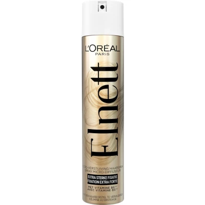 Afbeelding van 1+1 gratis: L&#039;Oréal Elnett Haarspray Extra Sterke Fixatie 300 ml