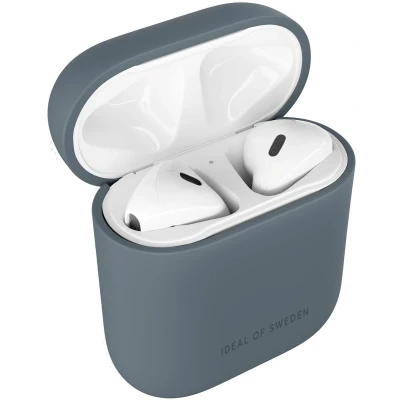 Afbeelding van iDeal of Sweden Hoesje schokbestendig siliconen Geschikt voor AirPods 1 / 2 Silicone Case blauw