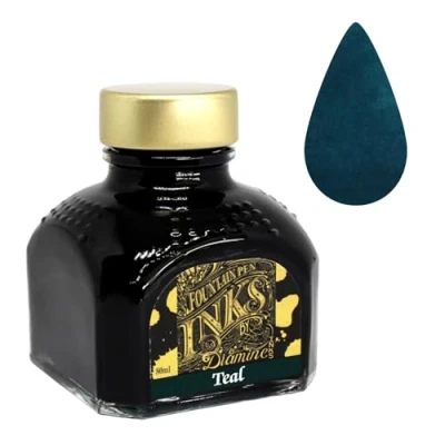 Afbeelding van Diamine Vulpeninkt, 80 ml, turquoise blauwgroen