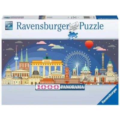 Afbeelding van Ravensburger puzzel Berlijn bij nacht Legpuzzel 1000 stukjes