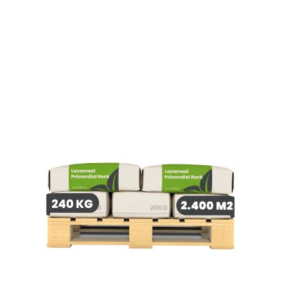 Afbeelding van Organifer Lavameel uit Eifel Oergesteente (12x = 240 kg voor 2400 m2)