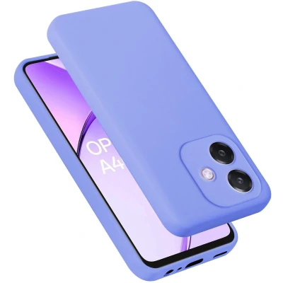 Afbeelding van Cadorabo Hoesje geschikt voor Oppo A40 in LIQUID LICHT PAARS Beschermhoes gemaakt van flexibel TPU silicone Case Cover