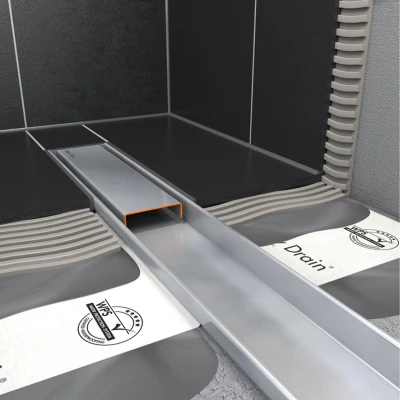 Afbeelding van Easy Drain Compact 30 FF douchegoot met flens en zijuitloop 40 mm 70