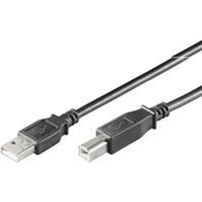 Afbeelding van USB A naar B kabel 3 meter 2.0 (100% koper)