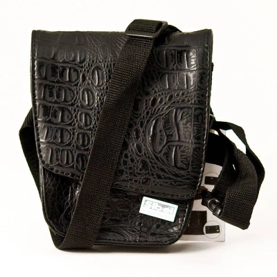 Afbeelding van Sibel Holster Trio Crocolook voor 3 scharen
