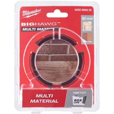 Afbeelding van MILWAUKEE 4932464932 BIG HAWG gatzaag multimateriaal 82 mm