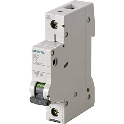 Afbeelding van Siemens 5SL4106 6 Dig.Industr. Zekeringautomaat 1 polig A 230 V, 400 V