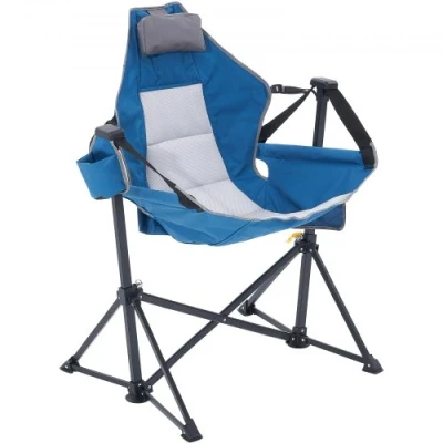 Image de VEVOR Chaise Hamac de Camping Pliante Bascule Inclinable Capacité Charge 136 kg