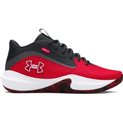 Afbeelding van Under Armour Performance Lockdown Basketbalschoenen, Maat: 42.5, Red Leer/ synthetisch