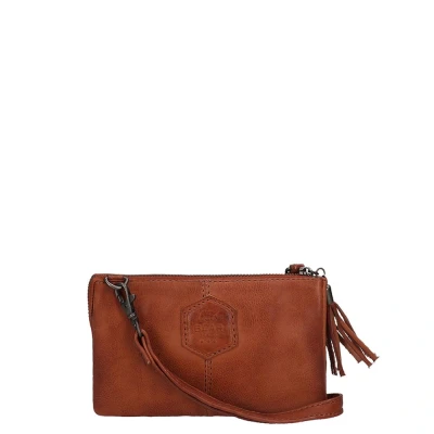 Afbeelding van Bear Design Callisto Pelle Alessia Clutch cognac Damestas