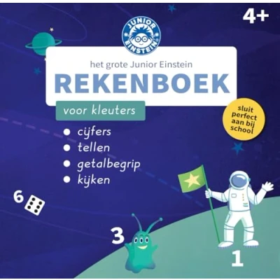 Afbeelding van Het grote Junior Einstein rekenboek voor kleuters