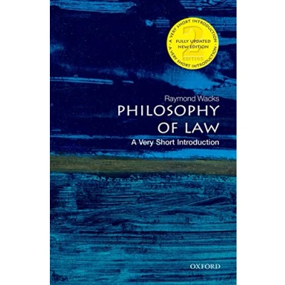 Afbeelding van Philosophy Of Law A Very Short Introduct