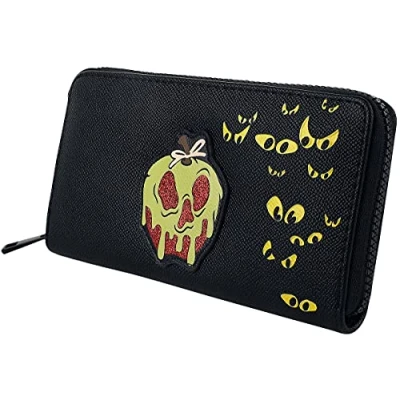 Afbeelding van Disney Snow White Evil Queen Dames portemonnee Zwart